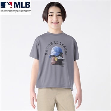MLB メッシュキャッププリント半袖Ｔシャツ 男の子 キッズ 140cm-160cm