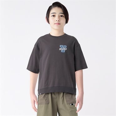 天竺胸Yさがら刺繍スウェットTシャツ 男の子 キッズ 130cm