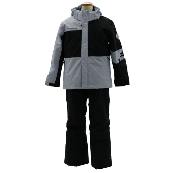 子供から大人ユニセックスで着れるウエア160cm前後 スキー授業にスキー旅行にも ユニセックス切替スキースーツ キッズ 140cm 150cm 160cm | イオン