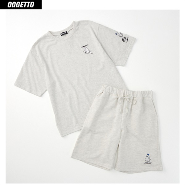 OGGETTO(オジェット) オバケ刺繍セットアップ 男の子 キッズ