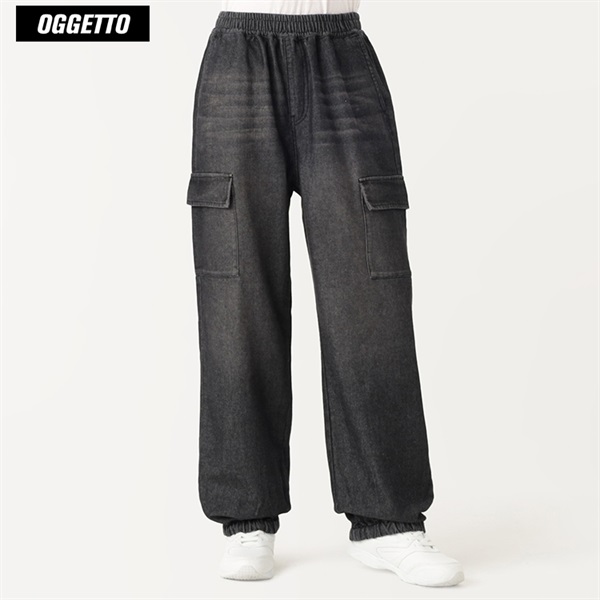 OGGETTO(オジェット) 刺繍入りデニムカーゴパンツ 男の子 キッズ 140cm 
