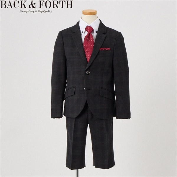 BACK＆FORTH (バックアンドフォース) タータンチェックスーツ