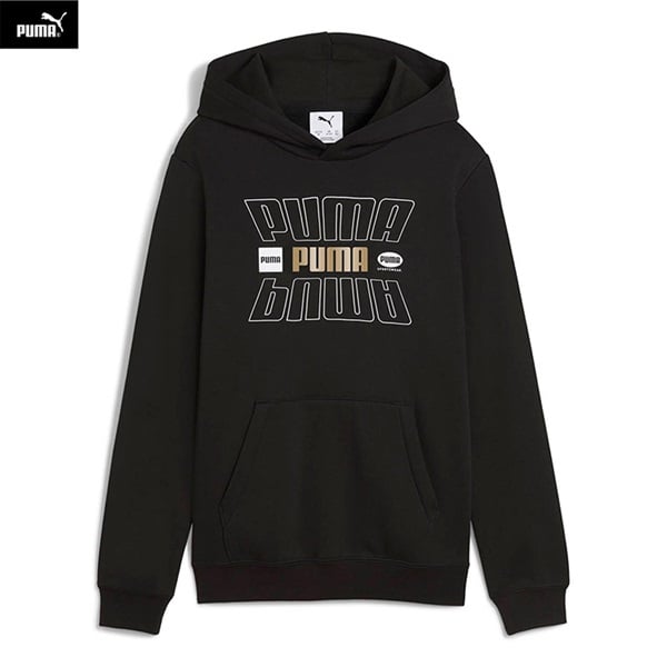 PUMA(プーマ) ロゴ裏起毛フーディ キッズ 130cm-160cm | イオン