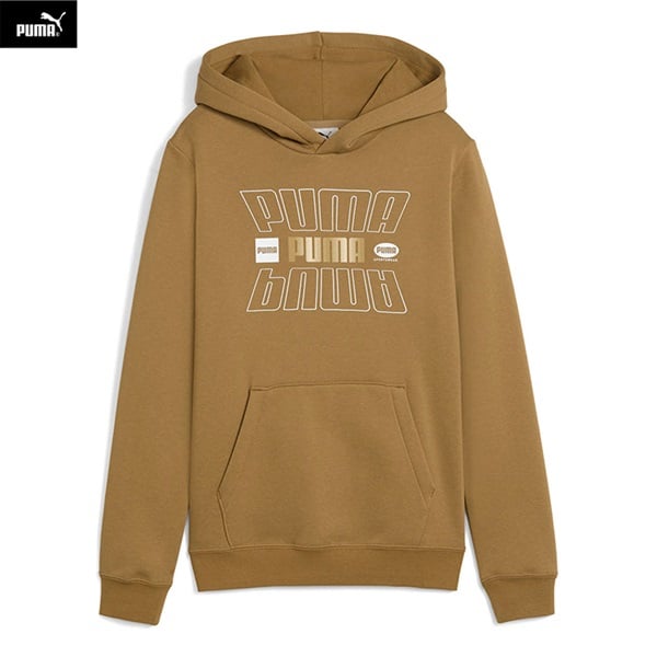 PUMA(プーマ) ロゴ裏起毛フーディ キッズ 130cm-160cm | イオン