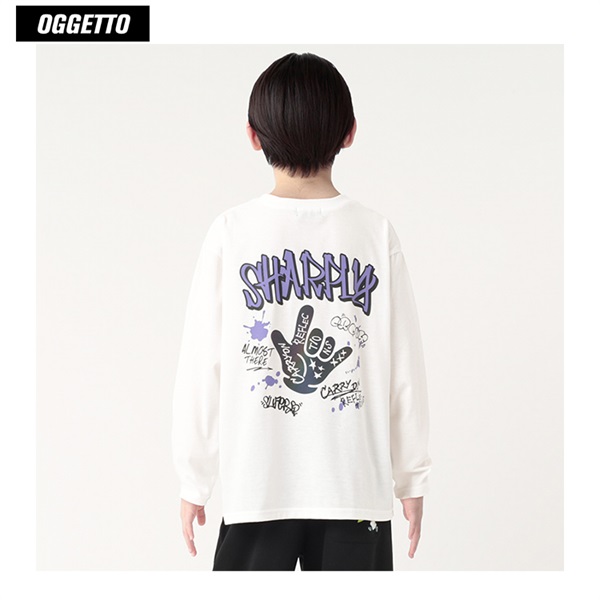 【ESSENTIALSFEAROFGOD】リフレクタープリント長袖Tシャツ ESSENTIALSFEAROFGOD】リフレクタープリント長袖Tシャツの通販 by