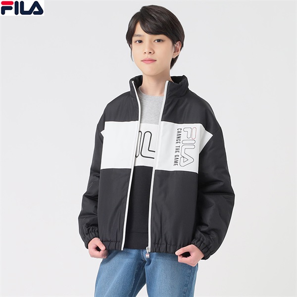 FILA(フィラ) スタンド中綿ブルゾン 男の子 女の子 キッズ 130cm-160cm