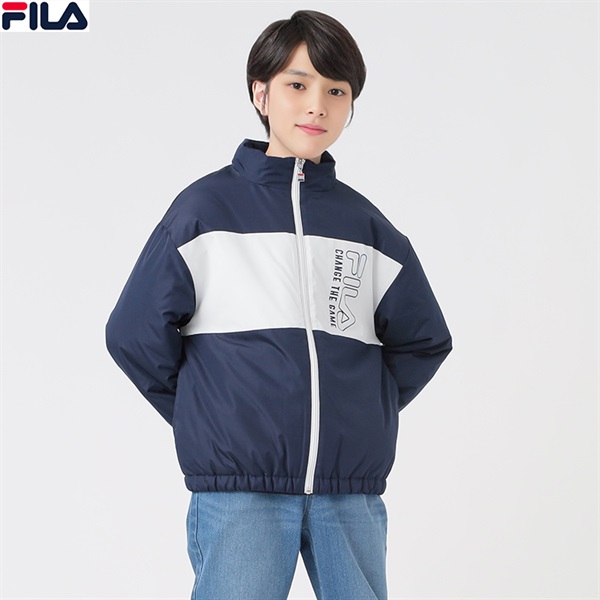 FILA(フィラ) スタンド中綿ブルゾン 男の子 女の子 キッズ 130cm-160cm
