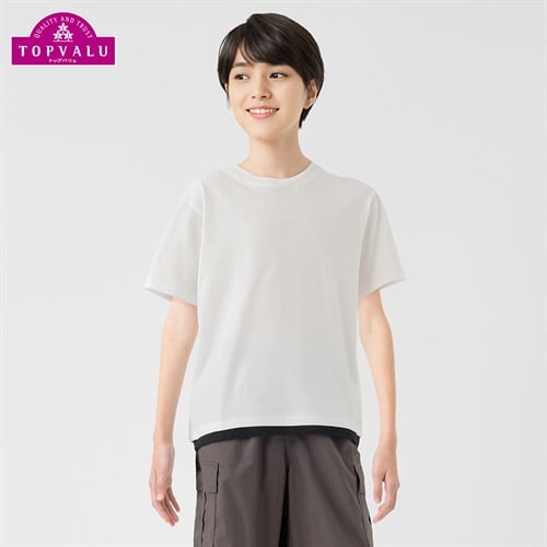 ピースフィットクール 重ね着風半袖Ｔシャツ 男の子 トップバリュ キッズ 130cm-170cm