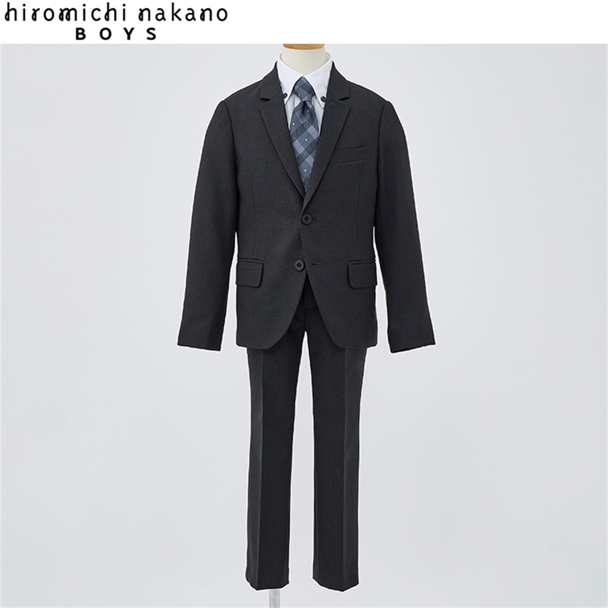 hiromichi nakano 男の子 フォーマルスーツ 165cm 美品 hiromichi nakano boys クレリックシャツパンツスーツ キッズ 男の子