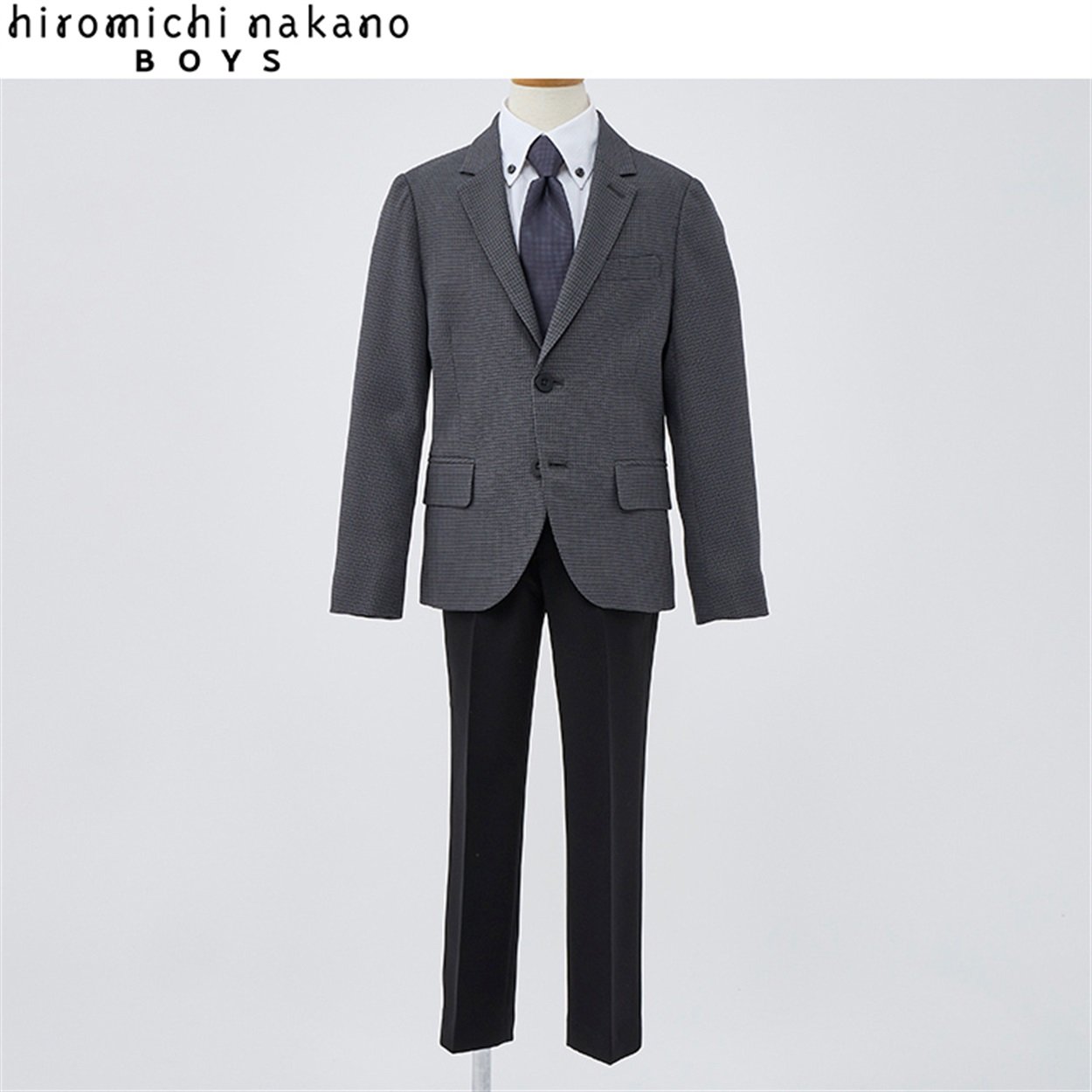 hiromichi nakano boys グレージャケットパンツスーツ キッズ 男の子