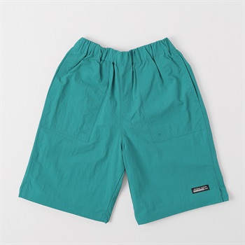 ナイロンワッシャーショートパンツ 男の子 キッズ 130cm-170cm(サックス-130cm)