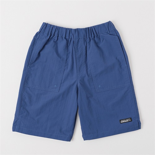 ナイロンワッシャーショートパンツ 男の子 キッズ 130cm-170cm(ブルー-130cm)