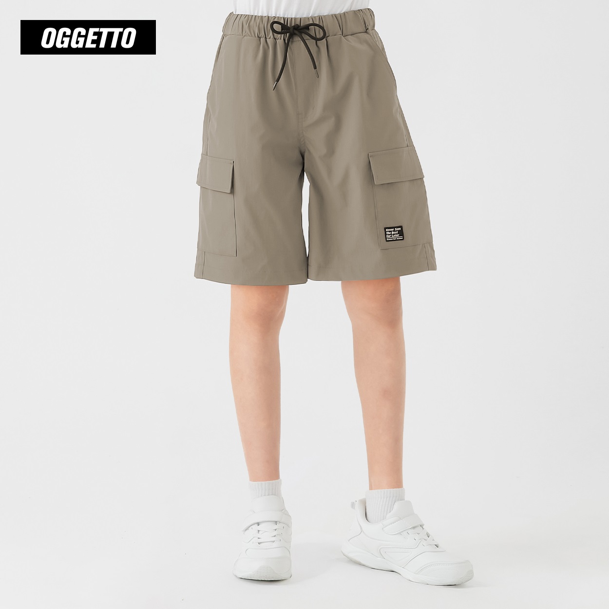 OGGETTO(オジェット) リップカーゴショートパンツ 男の子 キッズ 140cm-170cm(ブラウン-170cm)