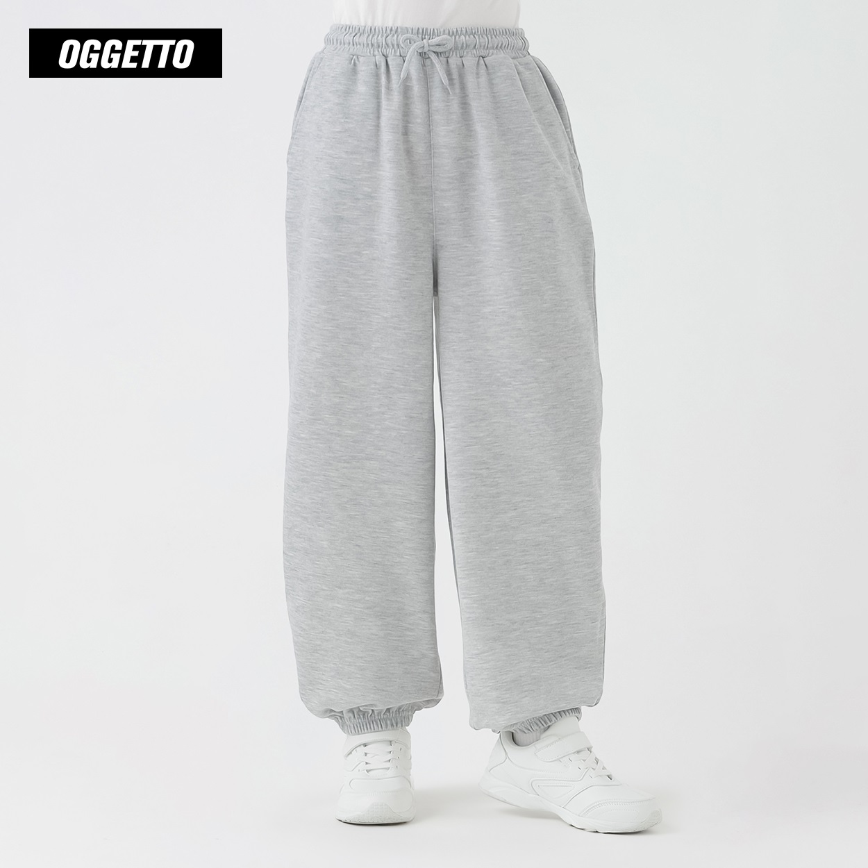 OGGETTO(オジェット) バックオバケジョグパンツ 男の子 キッズ 140cm-170cm(グレー-150cm)