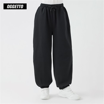 OGGETTO(オジェット) バックオバケジョグパンツ 男の子 キッズ 140cm-170cm(ブラック-140cm)