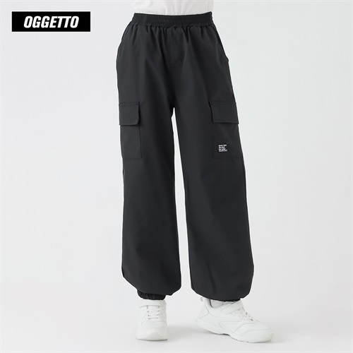 OGGETTO(オジェット) リップカーゴロングパンツ 男の子 キッズ 140cm-170cm(ブラック-140cm)
