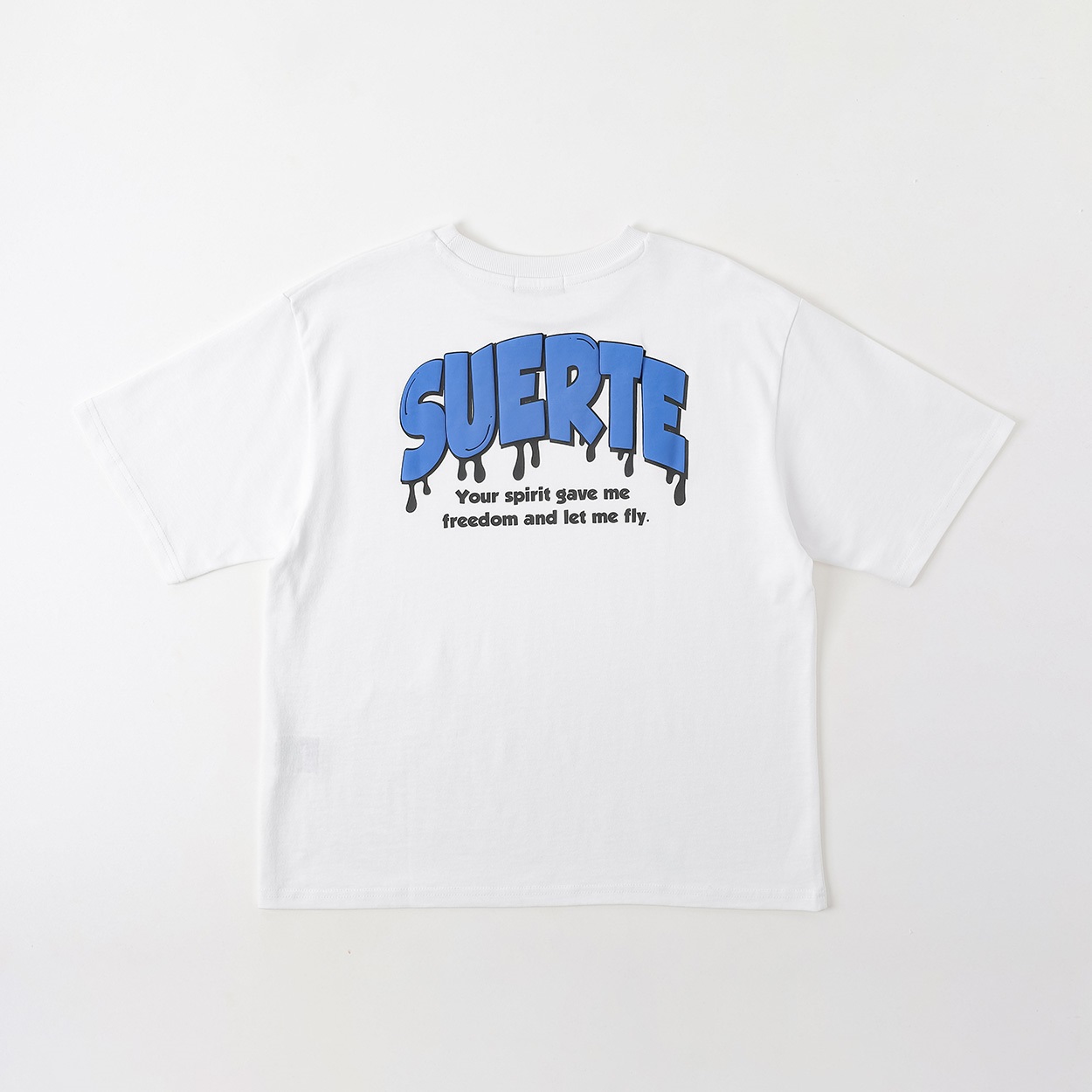 OGGETTO(オジェット) バック発泡ロゴTシャツ キッズ 男の子 140cm-170cm(ホワイト-160cm)