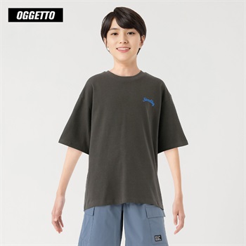 OGGETTO(オジェット)  オバケバック9連Tシャツ キッズ 男の子 140cm-170cm(チャコールグレー-140cm)