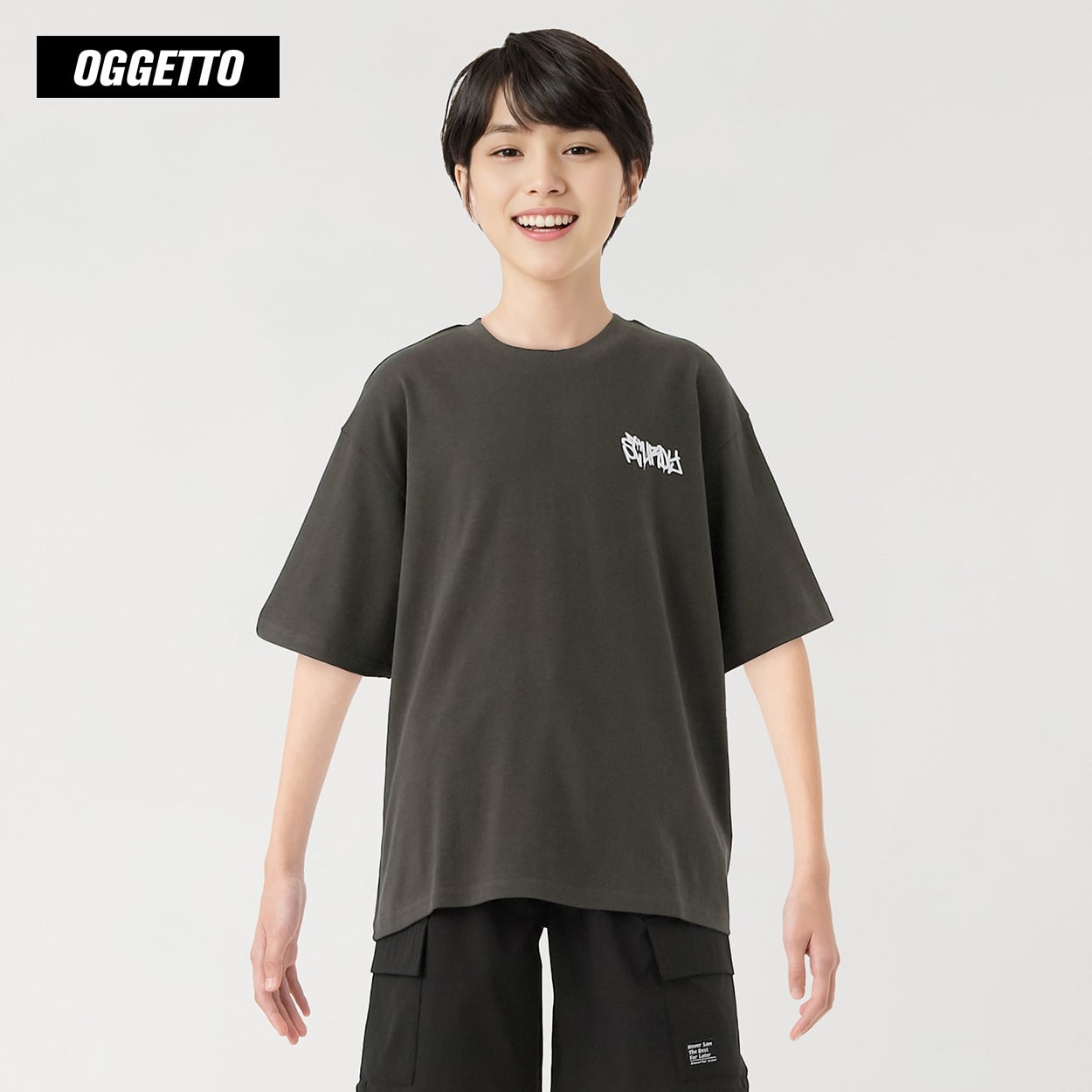 OGGETTO(オジェット) バックボーイTシャツ キッズ 男の子 140cm-170cm