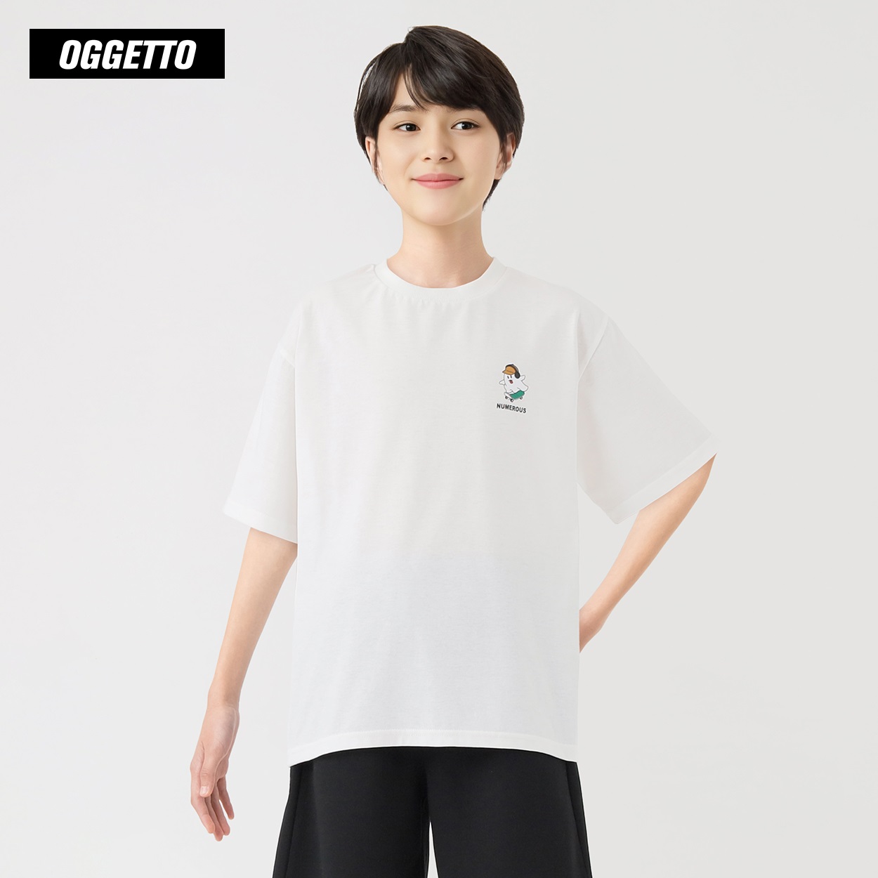 希少ホワイト グラフィックTシャツ オッズオン　ozzcroce archive グラフィックTシャツ ホワイト / オザキエミ