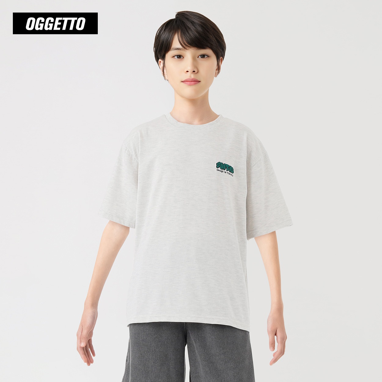 OGGETTO(オジェット) バックボーイズTシャツ 男の子 キッズ 140cm