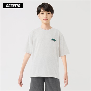 OGGETTO(オジェット) バックボーイズTシャツ 男の子 キッズ 140cm-170cm(キナリ-140cm)