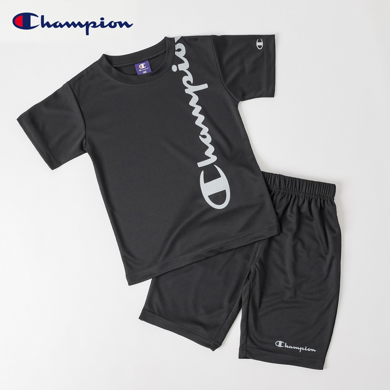 Champion チャンピオンTシャツスーツ 男の子 キッズ 130cm-160cm Champion チャンピオンTシャツスーツ 男の子 キッズ 130cm-160cm