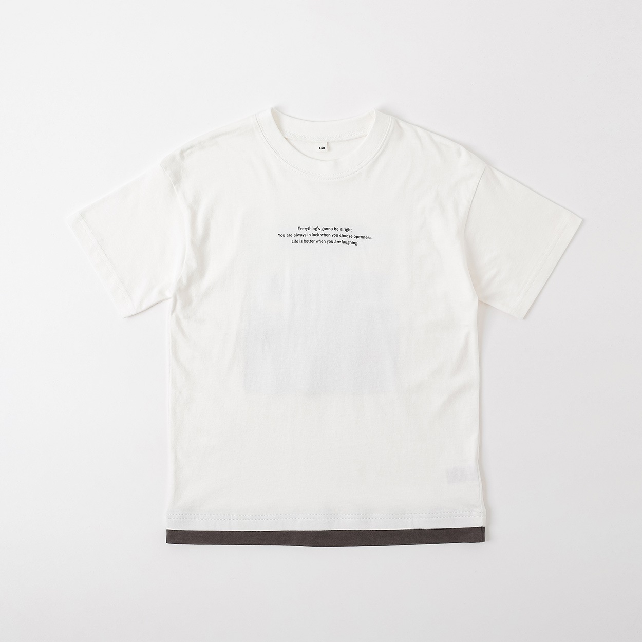 フォト重ね着風半袖Ｔシャツ 男の子 キッズ 130cm-170cm(ホワイト-160cm)