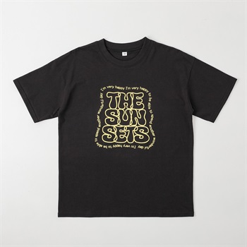 発泡半袖Ｔシャツ 男の子 キッズ 130cm-170cm(ブラック-130cm)