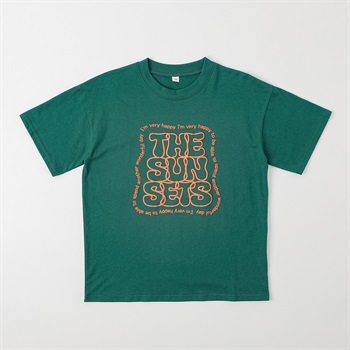 発泡半袖Ｔシャツ 男の子 キッズ 130cm-170cm(グリーン-130cm)