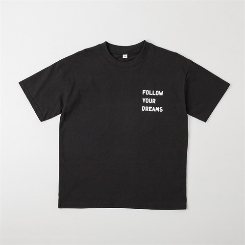 ワッペンプリント半袖Ｔシャツ 男の子 キッズ 130cm-170cm(ブラック-130cm)