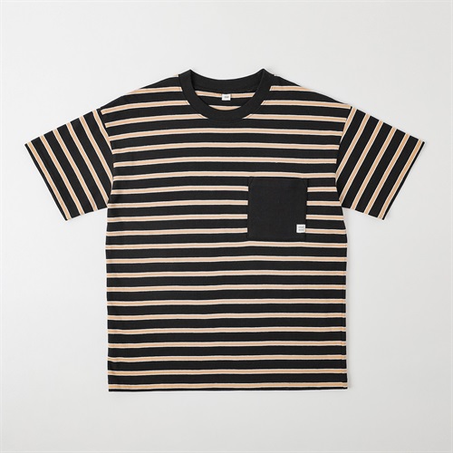 先染めボーダー半袖Ｔシャツ 男の子 キッズ 130cm-170cm