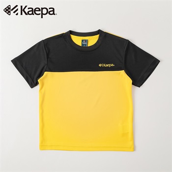 Kaepa(ケイパ) バイカラーT キッズ 男の子 女の子 130cm-160cm(イエロー-130cm)