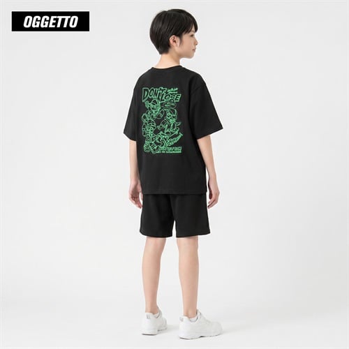 OGGETTO(オジェット) ボーイプリントセットアップ キッズ 男の子 140cm-170cm