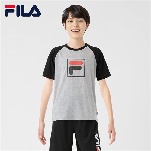 FILA(フィラ) ラグラン配色Tシャツ キッズ 男の子 130cm-160cm