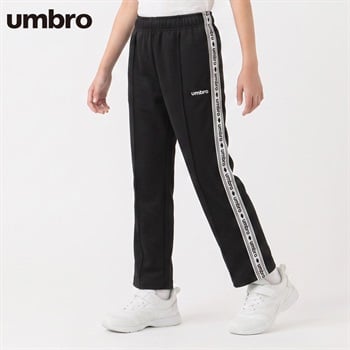 UMBRO(アンブロ) ロゴテープパンツ キッズ 男の子 130cm-160cm(ブラック-130cm)