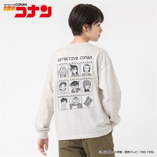 名探偵コナン 9連バッグプリントTシャツ キッズ 男の子 女の子 130cm-160cm