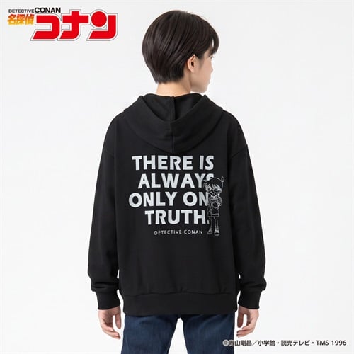 名探偵コナン バッグプリントパーカー キッズ 男の子 女の子 130cm-160cm