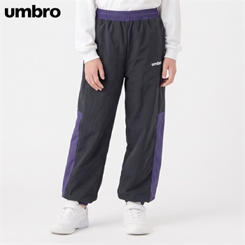 UMBRO(アンブロ) 裏フリース切替パンツ キッズ 男の子 130cm-160cm(ブラック-130cm)