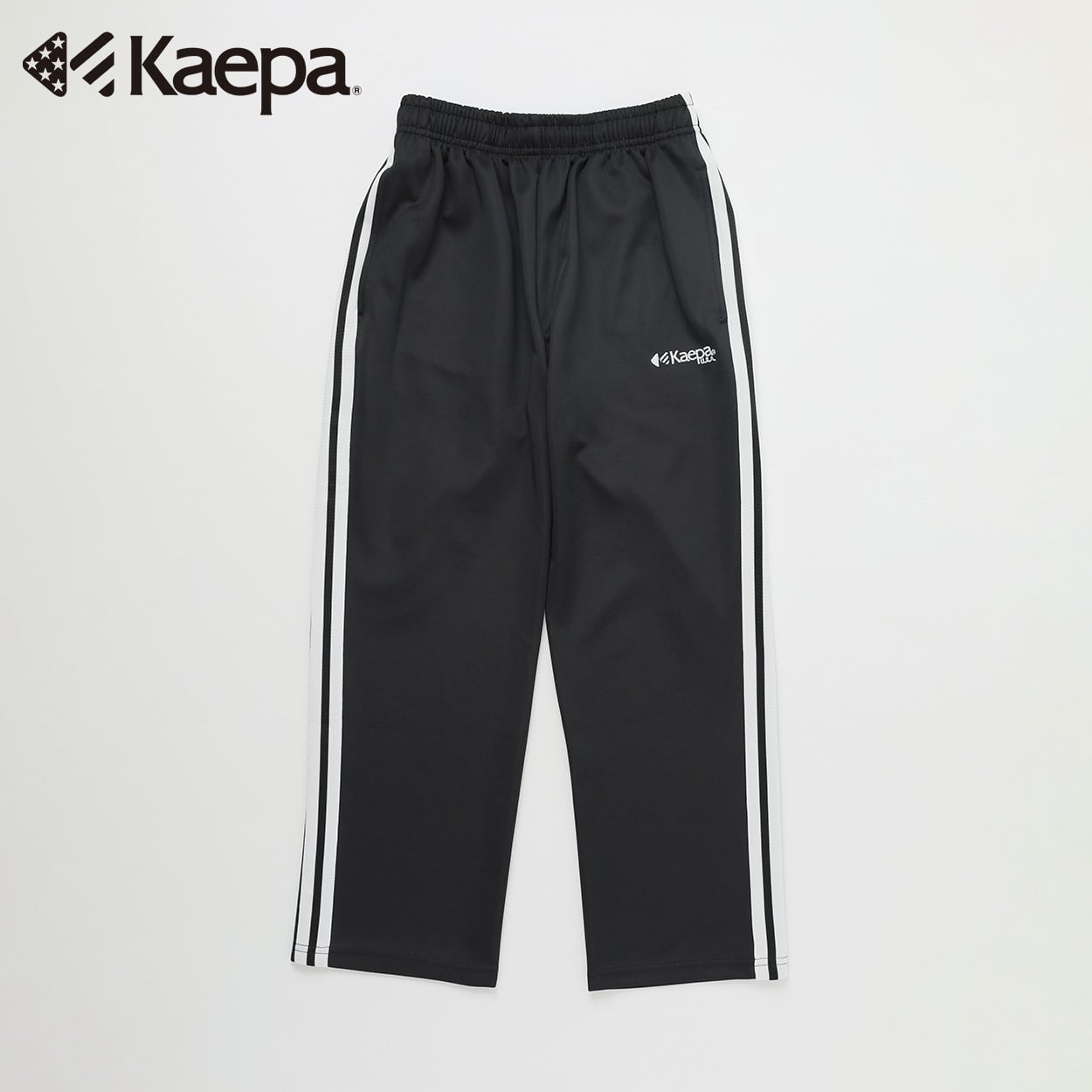 Kaepa(ケイパ) サイドラインパンツ キッズ 男の子 130cm-160cm(ブラック-160cm)