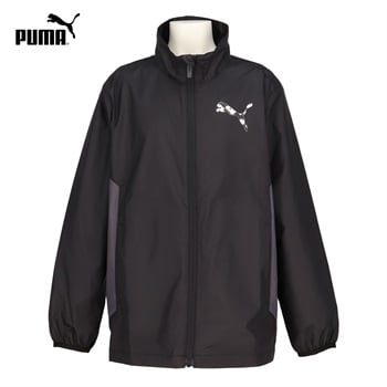 PUMA(プーマ) ウィンドジャケット キッズ 男の子 130cm-160cm(ブラック-130cm)