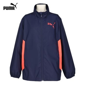 PUMA(プーマ) ウィンドジャケット キッズ 男の子 130cm-160cm(ネイビー-130cm)