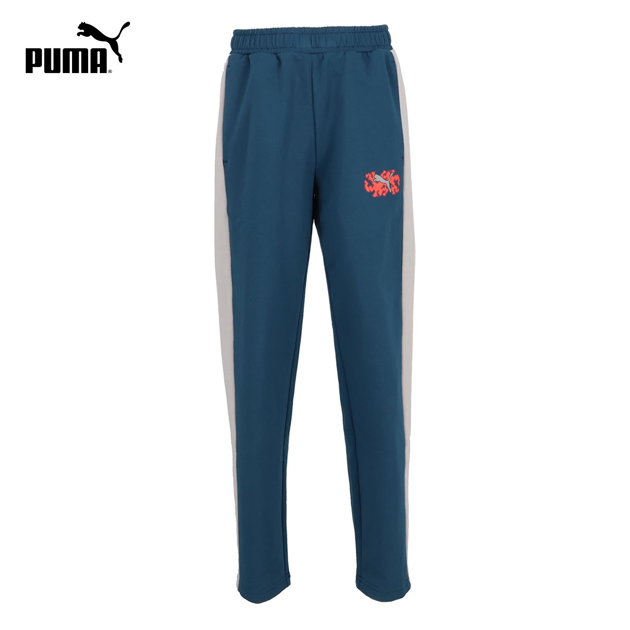PUMA(プーマ) スウェットパンツ キッズ 男の子 130cm-160cm(グリーン-130cm)