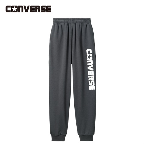 CONVERSE(コンバース) 縦ロゴロングパンツ キッズ 男の子 130～160cm(チャコールグレー-130cm)