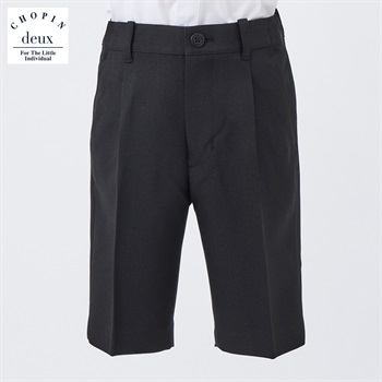 CHOPIN deux(ショパン ドゥ) ハーフパンツ（小） キッズ 男の子 フォーマル 100cm 110cm 120cm 130cm(ブラック-100cm)