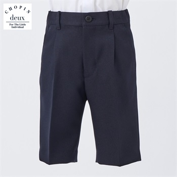 CHOPIN deux(ショパン ドゥ) ハーフパンツ（小） キッズ 男の子 フォーマル 100cm 110cm 120cm 130cm(ネイビー-100cm)