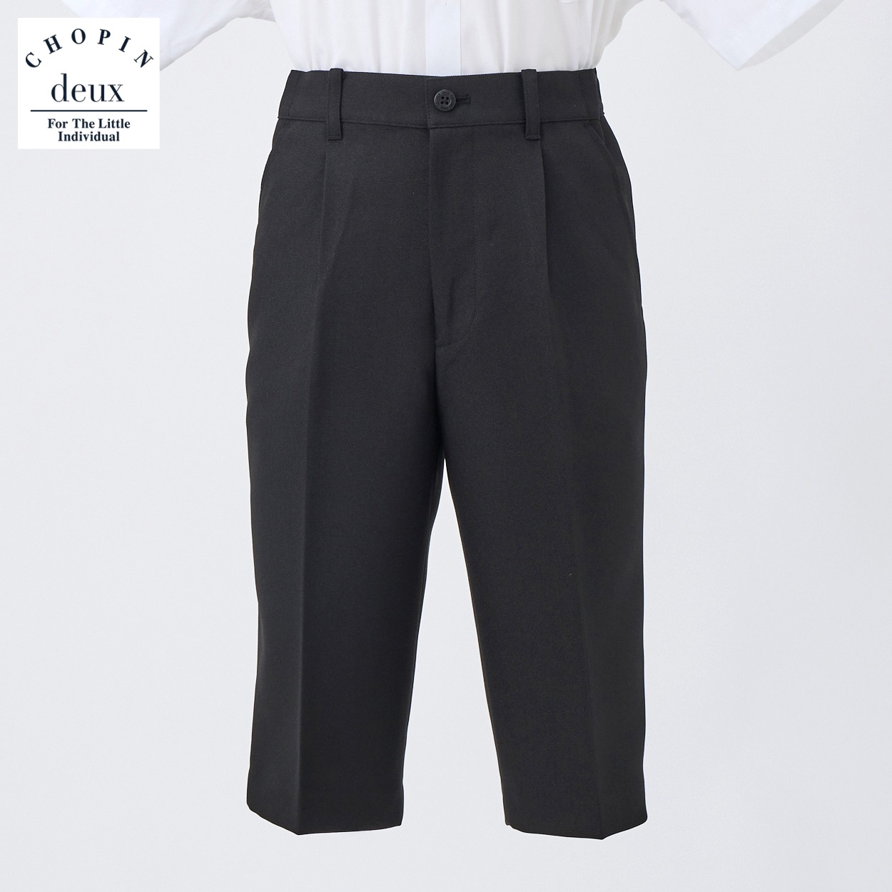 CHOPIN deux(ショパン ドゥ) ハーフパンツ（大） キッズ 男の子 フォーマル 140cm 150cm 160cm 170cm(ブラック-140cm)