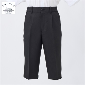 CHOPIN deux(ショパン ドゥ) ハーフパンツ（大） キッズ 男の子 フォーマル 140cm 150cm 160cm 170cm(ブラック-140cm)