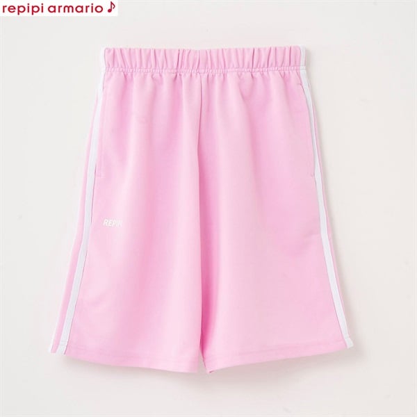 repipi (レピピ）  ジャージハーフパンツ キッズ ジュニア  ボトムス 140cm-170cm(ピンク-160cm)