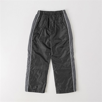裏フリーススキーパンツ キッズ 男の子 100cm-130cm(ブラック-100cm)